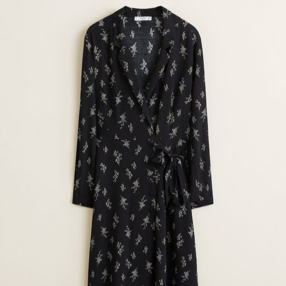 MANGO Dress Vegas (Print wrap dress)